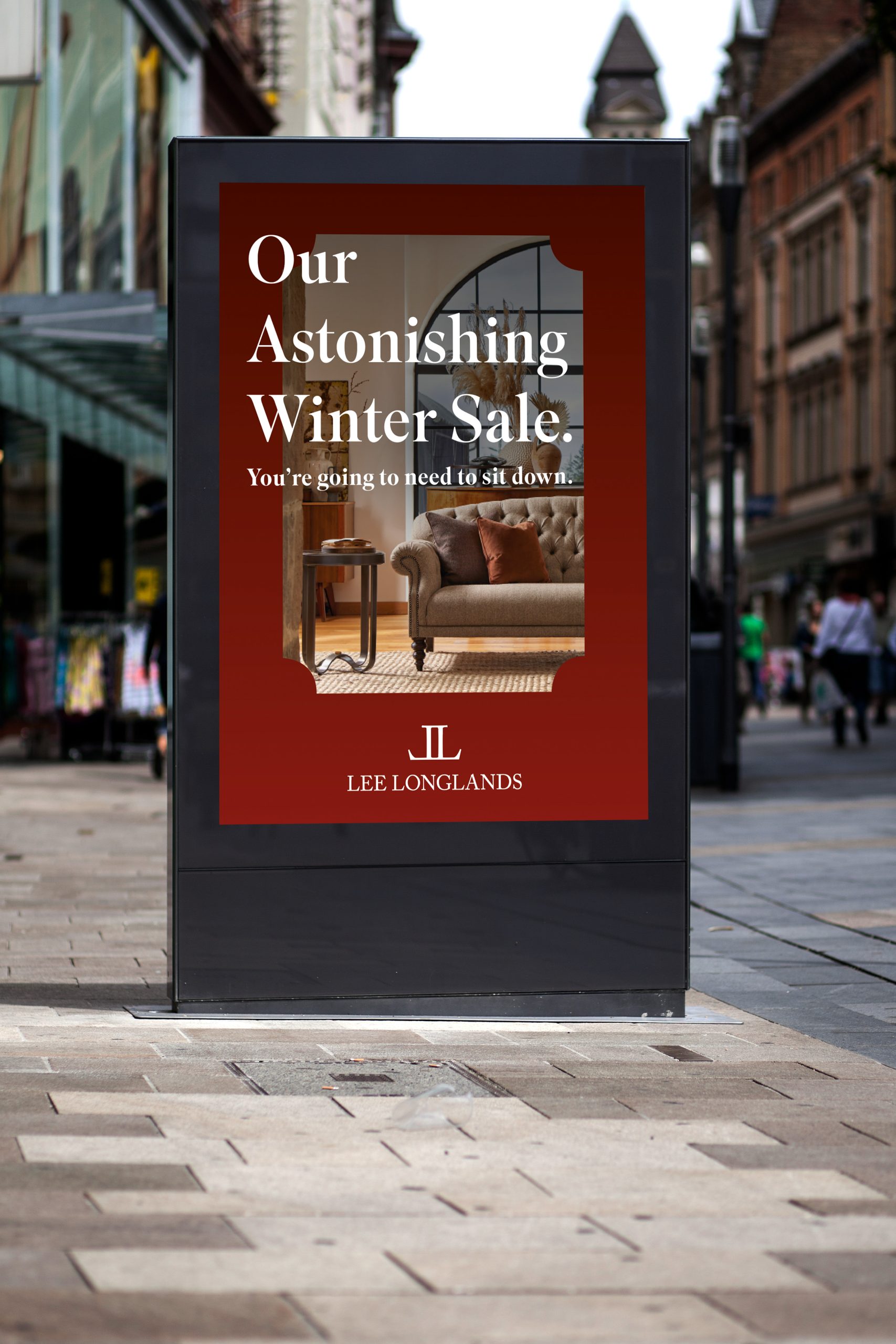Lee Longlands Winter Sale Poster